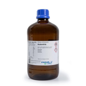 Acetonitrile, anhydrous (max. 0.003% H₂O) ≥99.9%, HiPerSolv CHROMANORM®, super gradient grade for HPLC, VWR Chemicals BDH®